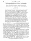 Research paper thumbnail of Synthesis of Meso-Substituted Chlorins via Tetrahydrobilene- a Intermediates