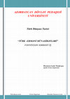 Research paper thumbnail of Turk-ermeni munasibetleri