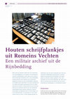 Research paper thumbnail of 2015_Romeinse houten schrijfplankjes