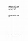 Research paper thumbnail of (2013) El principio de ejecución del hecho y la vigencia de la ley procesal en el tiempo