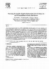 Research paper thumbnail of Assessing the quality of permanent sample plot databases for growth modelling in forest plantations