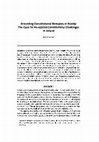 Research paper thumbnail of Grounding constitutional remedies in reality: the case for as-applied constitutional challenges in Ireland. 