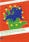 Research paper thumbnail of G. Fernández Arribas, Las capacidades de la Unión Europea como sujeto de Derecho Internacional, Educatori, 2010