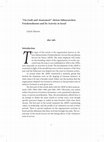 Research paper thumbnail of “On Guilt and Atonement” Aktion Sühnezeichen Friedensdienste and Its Activity in Israel