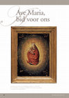 Research paper thumbnail of Sebastiaan Ostkamp, Ave Maria, bid voor ons. Een voorraadpot met een ingestempeld randschrift. In: Poldervondsten.