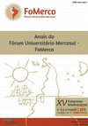 Research paper thumbnail of Anais do FoMerco – Fórum Universitário Mercosul - XV Congresso Internacional