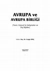 Research paper thumbnail of (2015) “Avrupa Şüpheciliği” in Cengiz Dinç (ed.) Avrupa ve Avrupa Birliği: Teori, Güncel iç gelişmeler ve Dış ilişkiler, Ankara: Savaş Yayınevi.