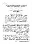 Research paper thumbnail of The functions of phonology in the acquisition of reading: Lexical and sentence processing