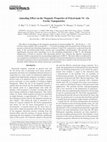 Research paper thumbnail of Annealing Effect on the Magnetic Properties of Polyol-made Ni−Zn Ferrite Nanoparticles