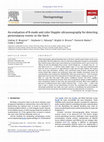 Research paper thumbnail of An evaluation of B-mode and color Doppler ultrasonography for detecting periovulatory events in the bitch