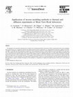 Research paper thumbnail of Application of inverse modeling methods to thermal and diffusion experiments at Mont Terri Rock laboratory