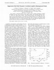 Research paper thumbnail of Suppression of the Order Parameter Correlation Length by Inhomogeneous Strains