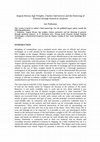 Research paper thumbnail of J. Pakkanen, ‘Aegean Bronze Age Weights, Chaînes Opératoires, and the Detecting of Patterns through Statistical Analyses’, in A. Brysbaert (ed.), Tracing Prehistoric Social Networks through Technology: a Diachronic Perspective on the Aegean, London & New York: Routledge 2011, 143–166.