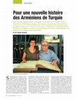 Research paper thumbnail of Review: Pour une nouvelle histoire des Armeniens de Turquie