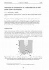 Research paper thumbnail of Interaction of nanoparticles on a substrate with an AFM probe: DDA-SI formulation