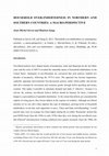 Research paper thumbnail of Household over-indebtedness in northern and southern countries : a macro-perspective