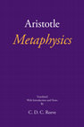 Research paper thumbnail of Aristotle: Metaphysics