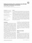 Research paper thumbnail of Binding characteristics of the Lactobacillus brevis ATCC 8287 surface layer to extracellular matrix proteins