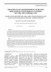 Research paper thumbnail of THE EFFECTS OF ADVERTISEMENT ON BUYING  BEHAVIOR OF CONSUMERS IN CLOTHING  SECTOR: THE TURKISH CASE