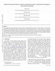 Research paper thumbnail of Spatial and temporal features of density-dependent contaminant transport: Experimental investigation and numerical modeling