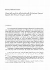 Research paper thumbnail of DI BARTOLOMEO D. (2011). Abuso delle parole (e della storia) nella Rivoluzione francese: il popolo dell’anno III. Il governo del popolo. Dall’antico regime alla Rivoluzione. vol. 1, p. 331-355, ROMA: Viella, ISBN/ISSN: 9788883346408