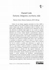 Research paper thumbnail of Faienza Lucia. “Daniel Link, Suturas. Imágenes, escritura, vida”