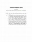 Research paper thumbnail of Mechanisms of the Brain and Cultures