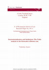 Research paper thumbnail of Internationalisation and Attribution: The Tadic Analysis in the Genocide in Bosnia Case