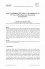 Research paper thumbnail of Israel’s Unwillingness: Follow-Up Investigations to the UN Gaza Conflict Fact-Finding Mission Report