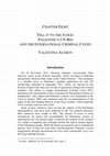 Research paper thumbnail of Tell It To the Judge: Palestine's UN Bid and the International Criminal Court