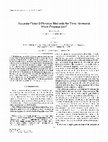 Research paper thumbnail of Accurate Finite Difference Methods for Time-Harmonic Wave Propagation