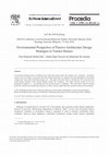 Research paper thumbnail of Environmental Prospective of Passive Architecture Design Strategies in Terrace Houses