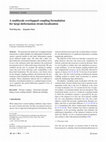 Research paper thumbnail of A multiscale overlapped coupling formulation for large-deformation strain localization