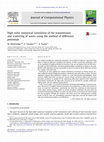 Research paper thumbnail of High order numerical simulation of the transmission and scattering of waves using the method of difference potentials