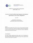 Research paper thumbnail of A survey of rural livelihood and enterprise development opportunities in the Chars, Bangladesh