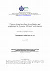 Research paper thumbnail of Patterns of rural non-farm diversification and employment in