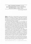 Research paper thumbnail of Del Radicalismo a La Regeneraci�n. La cuesti�n monetaria (1880-1903)