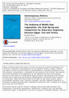 Research paper thumbnail of The Arabness of Middle East regionalism: the Arab Spring and competition for discursive hegemony between Egypt, Iran and Turkey