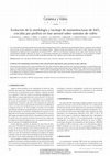 Research paper thumbnail of Evolution of the morphology and faceting of SnO<sub>2</sub> nanostructures deposited by spray pyrolysis on glass substrate