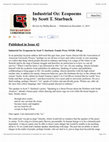 Research paper thumbnail of Review: Industrial Oz: Ecopoems by Scott T. Starbuck