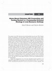 Research paper thumbnail of Home-Based Voluntary HIV Counseling and Testing Rooted in a Community-Oriented Strategy in Low-Resource Settings