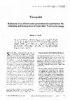 Research paper thumbnail of Hallmarks of an effective non-governmental organisation: the formation and management of Australia’s Wentworth Group