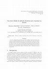 Research paper thumbnail of Una nueva familia de métodos iterativos para ecuaciones no lineales