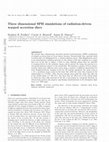 Research paper thumbnail of Three-dimensional smoothed particle hydrodynamics simulations of radiation-driven warped accretion discs