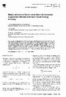 Research paper thumbnail of Static structure factor and chain dimensions in polymer blends with non-local mixing entropy