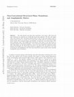 Research paper thumbnail of Non-Conventional Structural Phase Transitions and Amphiphobic Matter