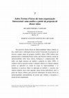 Research paper thumbnail of Sobre Teorias Físicas da Auto-organização Intencional: Uma Análise a partir da Proposta de Henri Atlan