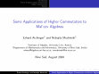 Research paper thumbnail of Some applications of higher commutators in Mal'cev algebras