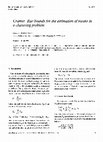 Research paper thumbnail of Cramer-Rao bounds for the estimation of means in a clustering problem