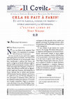 Research paper thumbnail of Cela ce fait à Paris! L'ultimo libro di Toni Negri